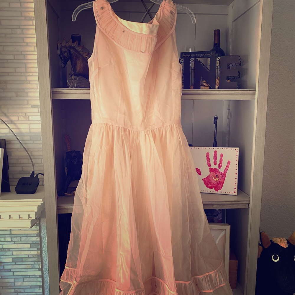 Vintage pink dress